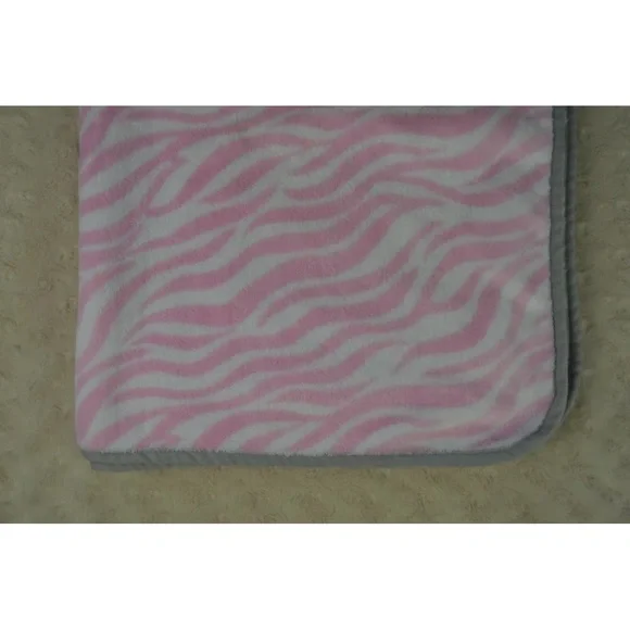 cuddle time Bedding Cuddle Time Pink Zebra Stripe Baby Blanket